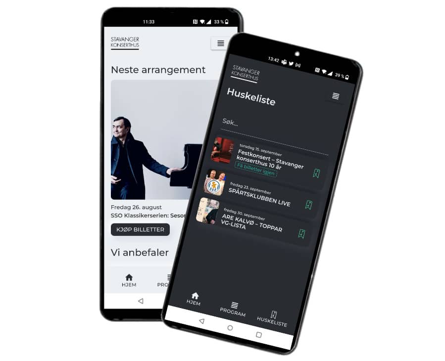 KulturAPP for kultur- og konserthus